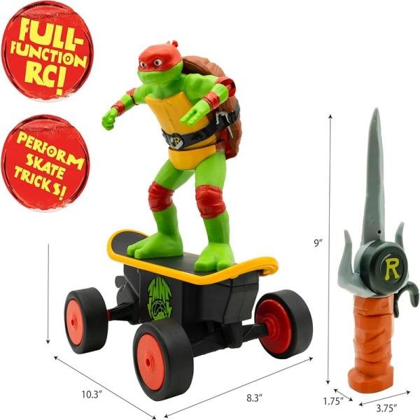FUNRIS TMNT MOVIE RC COWAB. SKATE B/O - 71039