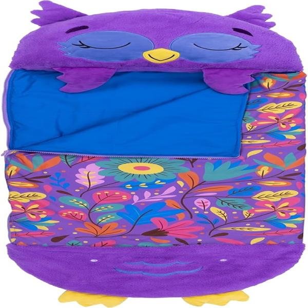 JAYPLY HAPPYNAPPERS SLEEP SACKS OWL CHESTNUT L - 7228