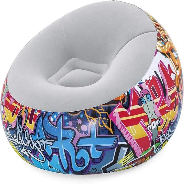Bestway BWAY AIRCHAIR GRAFITI INFLTE 112X11X66CM - 75075