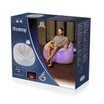 Bestway BWAY AIRCHAIR LUXURY LED 102X97X71CM - 75086