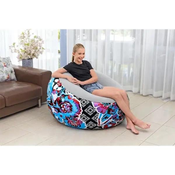 Bestway BWAY AIRCHAIR FLORAL 112X112X66CM - 75111