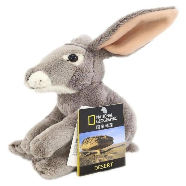 NATGEO PLUSH PREMIUM JACK RABBIT 10" - 770815