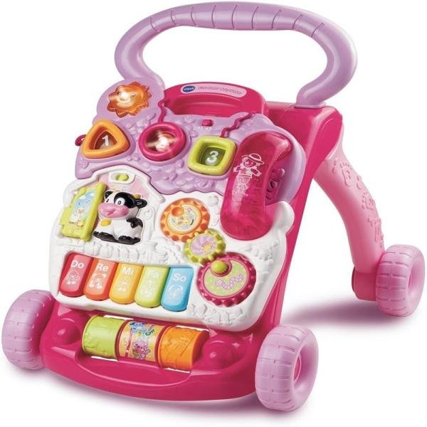 VTECH BABY WALKER PINK B/O - 80-061773