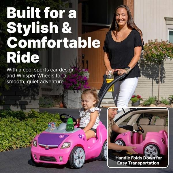 STEP2 WHISPER RIDE II PINK - 824200
