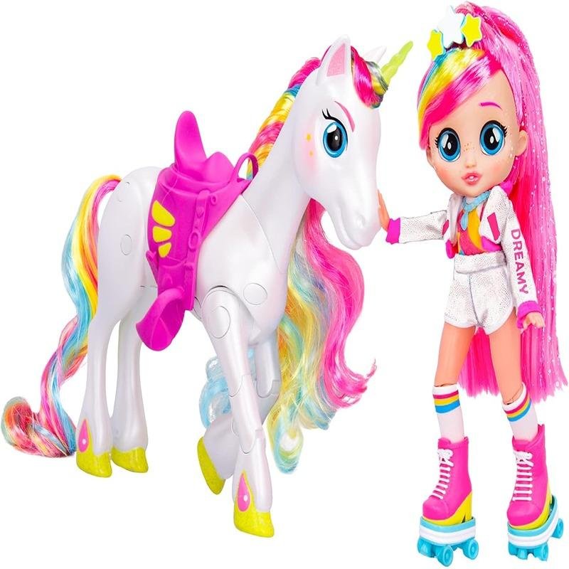 IMC CRY BABIES BFF DOLL DREAMY&RYM 8" B/O - 87798