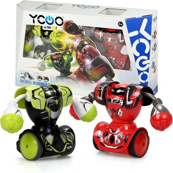 SILVER YCOO ROBO KOMBAT TWIN PACK B/O - 88052