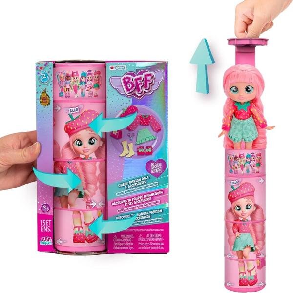 IMC CRY BABIES BFF DOLL ELLA 8" - 908352