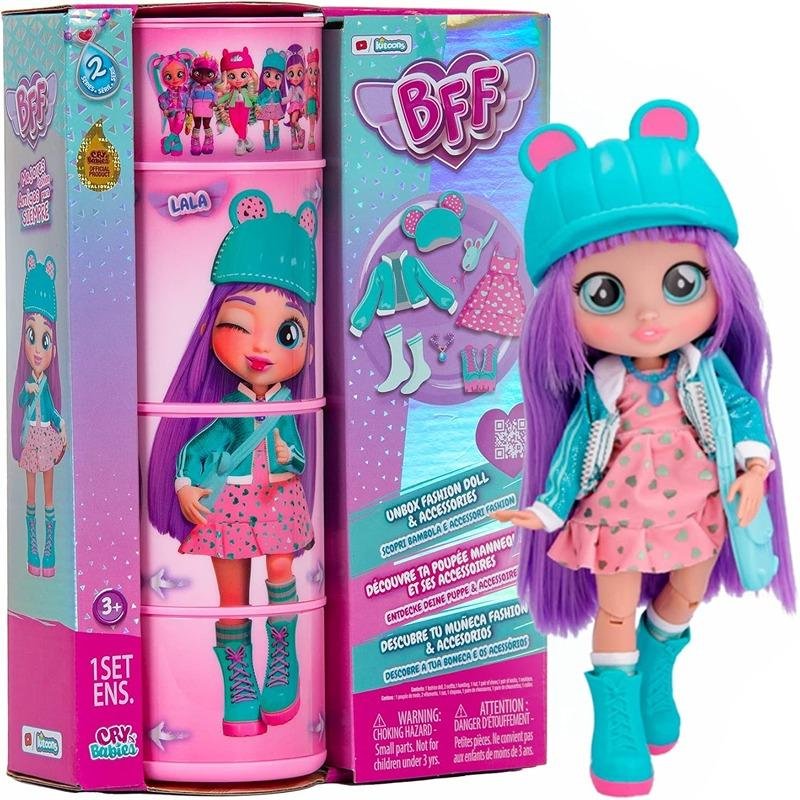 IMC CRY BABIES BFF DOLL LALA 8" - 908369