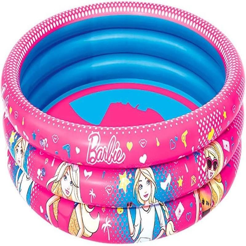 Bestway BWAY BARBIE POOL 3-RING 122X30 - 93205