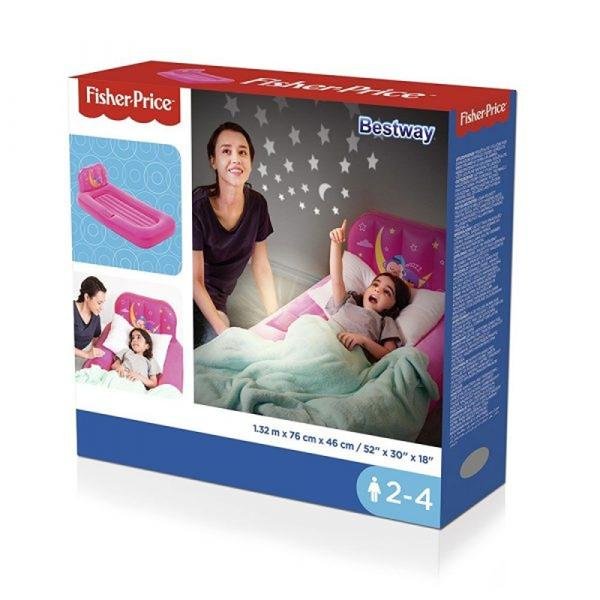 Bestway BWAY AIRBED FPRICE DREAM PINK 132X76X46 - 93548