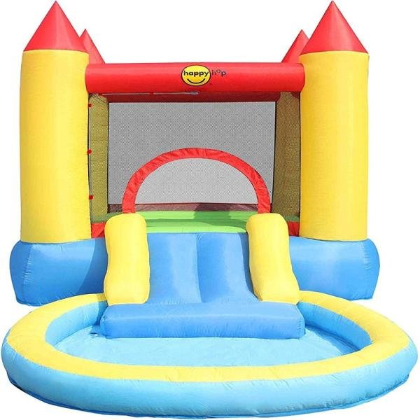 HAPPYHOP CASTLE POOL&SLIDE 365X200X190 - 9820