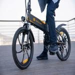 ADO E-BIKE A20 BLACK 25KMH - A20BLACK