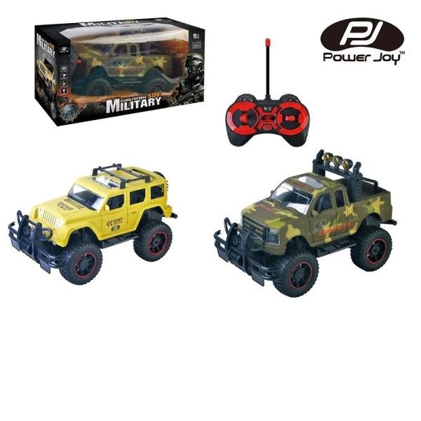 P.JOY RC JEEP WITH LIGHTS 1/12 BPC - AJ009