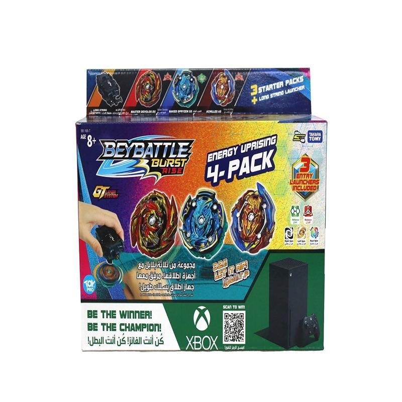 TOYPRO BEYBLADE BBATTLE ENERGY UPRISNG 4PK-D S5 - BB-166-T
