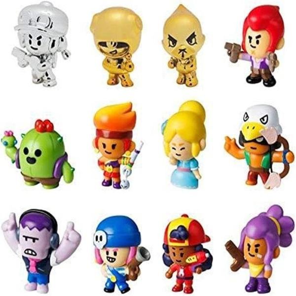 PMI BRAWLSTARS FIGURE 12PK DELUXE BOX 2" - BRW2080