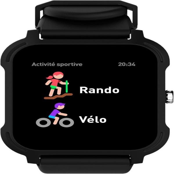 KURIO SMARTWATCH BLACK B/O - C24515US1
