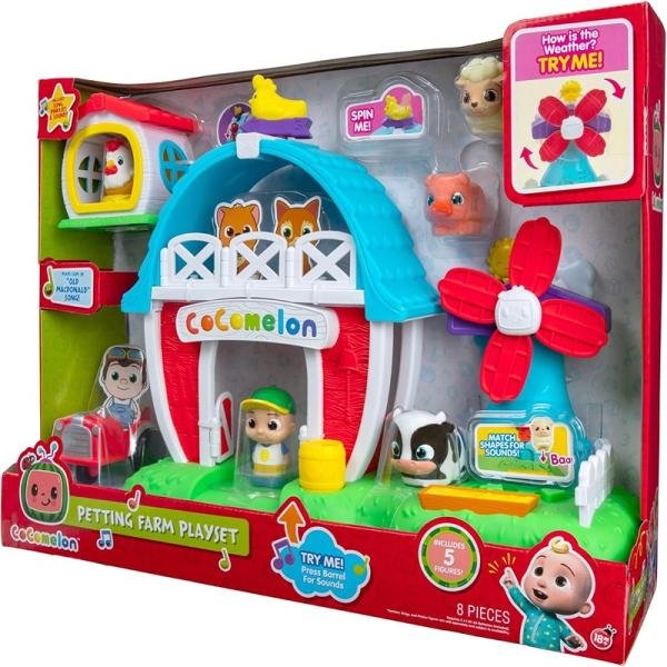 JASWAR COCOMELON PETTING FARM PLAYSET - CMI0011