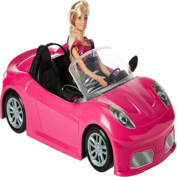 P.JOY LEILA DREAM CAR 35CM + DOLL - CRB178