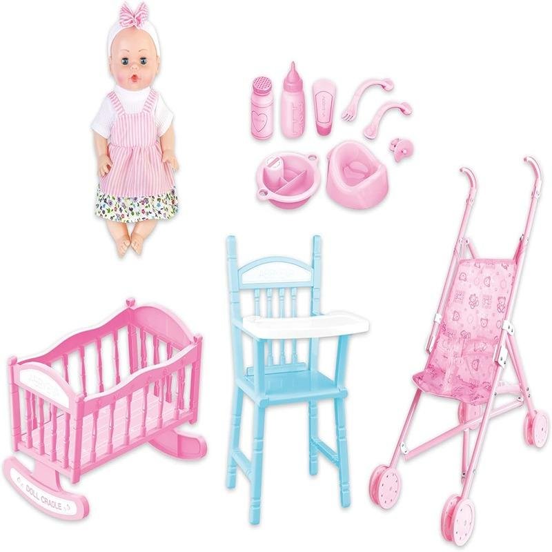P.JOY BABY CAYLA MEGAPACK DOLL 30C B/O - CRB626