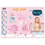 P.JOY BABY CAYLA MEGAPACK DOLL 30C B/O - CRB626