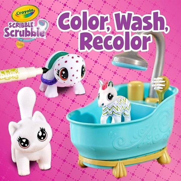 CRAYOLA SCRIBBLE SCRUBBIE MEGA SET . - CY74-7481