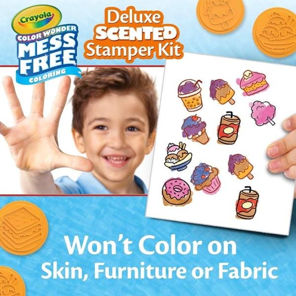 CRAYOLA WONDER COLOURING SCENTED STAMPER - CY75-2836