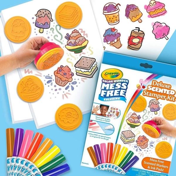 CRAYOLA WONDER COLOURING SCENTED STAMPER - CY75-2836