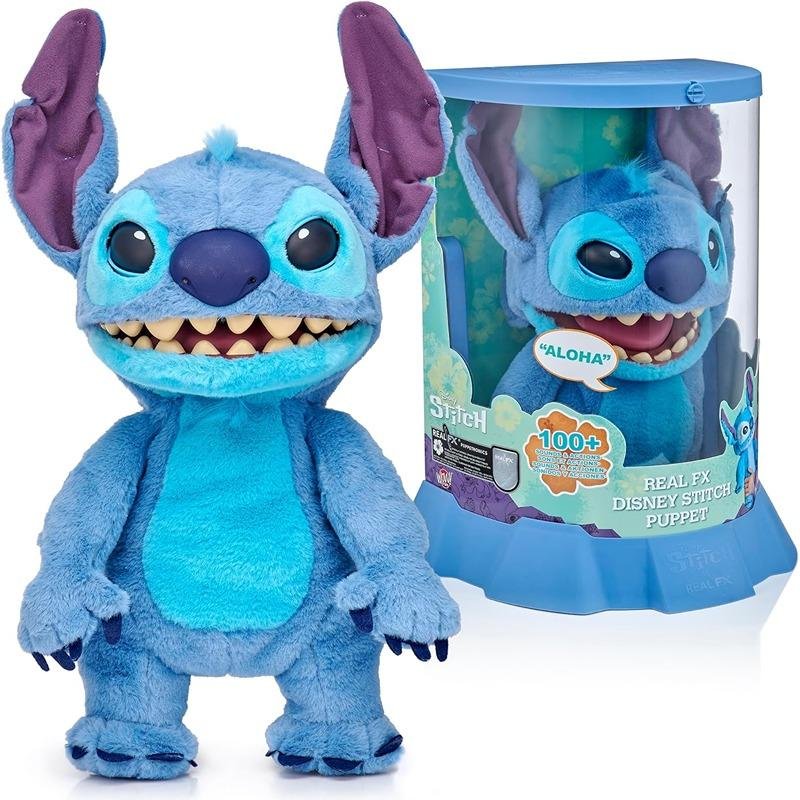DISNEY STITCH REALFX ANIMA. PUPPET 18" - DIS-1022-01