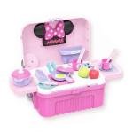 JAKKS MINNIE MOUSE KITCHEN TROLLEY CASE 3IN1 - EODS008-951A