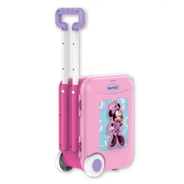 JAKKS MINNIE MOUSE KITCHEN TROLLEY CASE 3IN1 - EODS008-951A