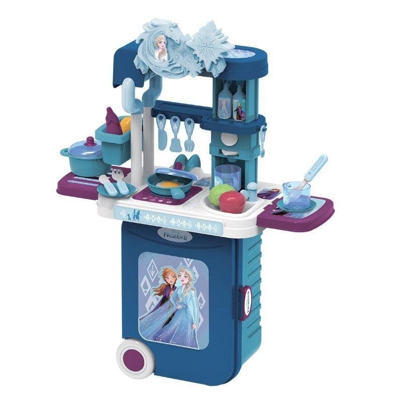 JAKKS FROZEN2 KITCHEN TROLLEY CASE 3IN1 - EODS008-951MA