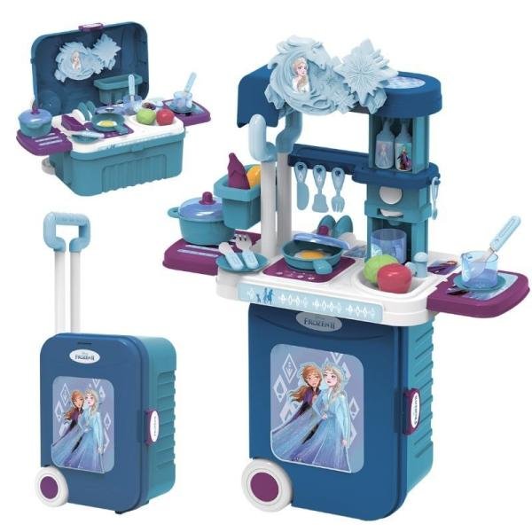 JAKKS FROZEN2 KITCHEN TROLLEY CASE 3IN1 - EODS008-951MA