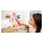 MATTEL BARBIE DOLL & HORSE - FXH13