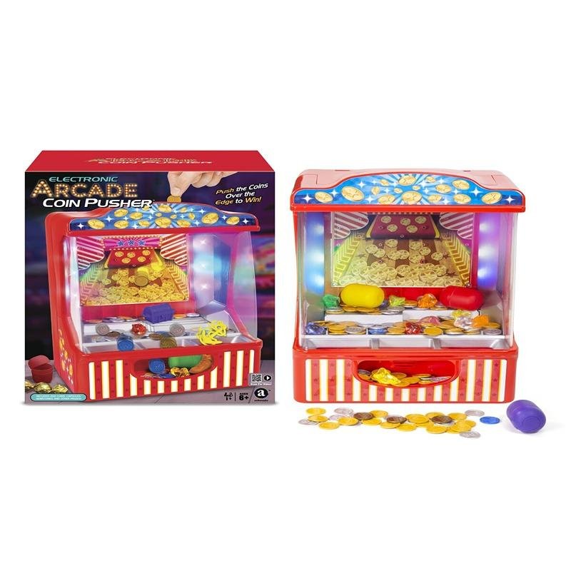 TOYSCH MERCHANT ARCADE COIN PUSHER B/O - GA2102