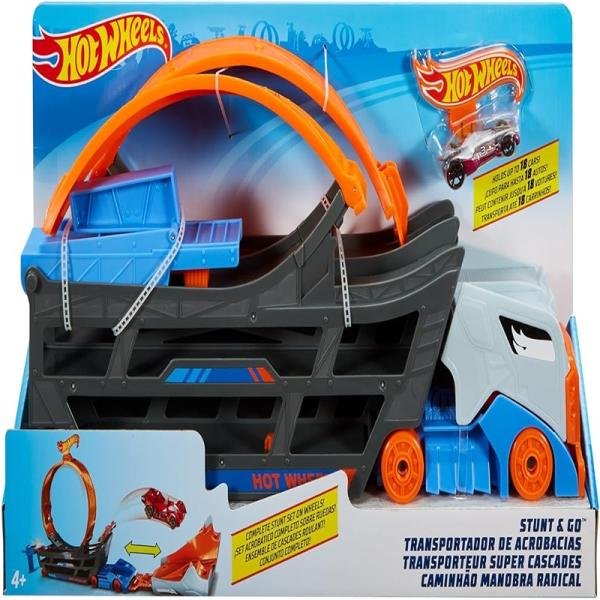 MATTEL HOTWHEELS STUNT & GO HAULER - GCK38