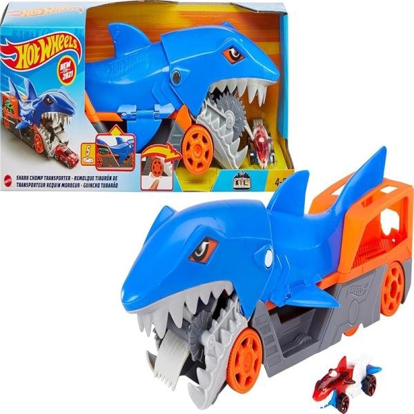MATTEL HOTWHEELS SHARK CHOMP TRANSPORT - GVG36