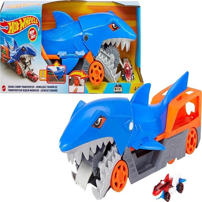 MATTEL HOTWHEELS SHARK CHOMP TRANSPORT - GVG36