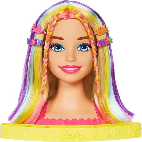MATTEL BARBIE NEON DELUXE STYLING HEAD - HMD78