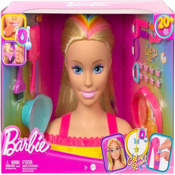 MATTEL BARBIE NEON DELUXE STYLING HEAD - HMD78