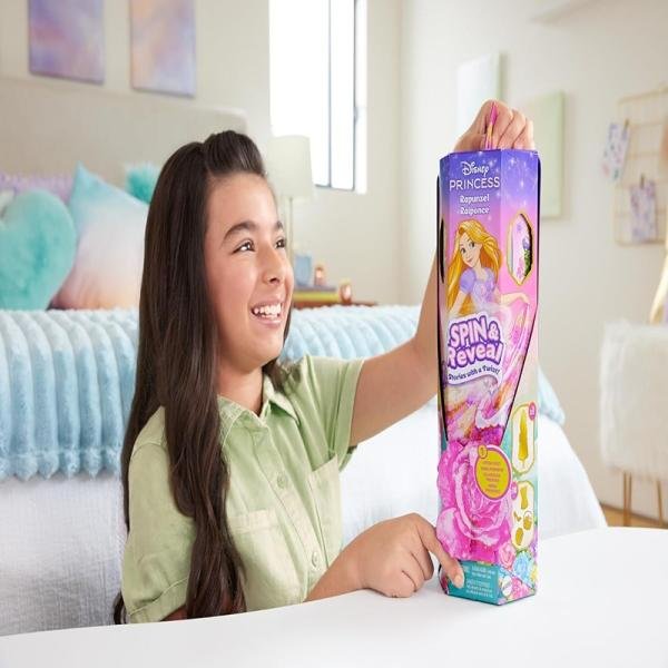 MATTEL DPRINCESS FASHION DOLL SPIN & REVEAL RAP - HTV86