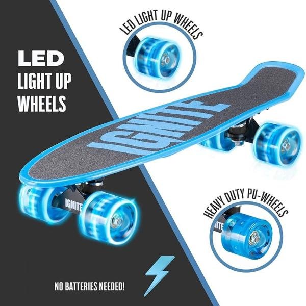 MONDO IGNITE TYRO SKATEBOARD COMBO PACK BLUE - IGN-COM-TYR-BLU