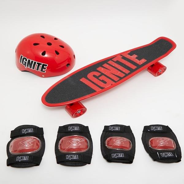 MONDO IGNITE TYRO SKATEBOARD COMBO PACK RED - IGN-COM-TYR-RED