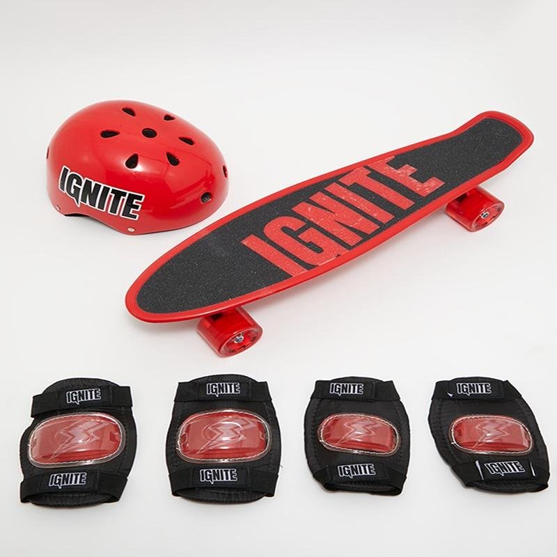 MONDO IGNITE TYRO SKATEBOARD COMBO PACK RED - IGN-COM-TYR-RED