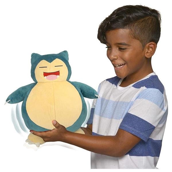JASWAR POKEMON FEATURE PLUSH SNOOZE ACT.SNORLAX - PKW0027
