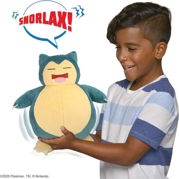 JASWAR POKEMON FEATURE PLUSH SNOOZE ACT.SNORLAX - PKW0027