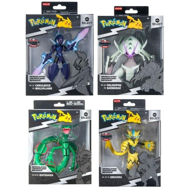 JASWAR POKEMON SUPER ARTI. FIGURE 6" S6 4ASST - PKW2406