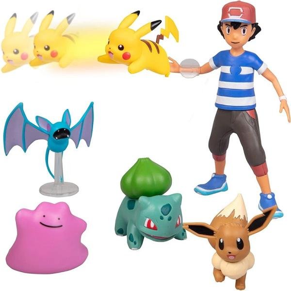 JASWAR POKEMON BATTLE FIGURE MULTI 6PACK ASST - PKW2469