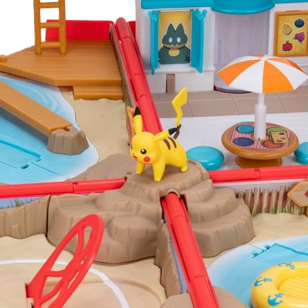 JASWAR POKEMON CARY CASE BEACH BATTLE PLAYSET - PKW3424