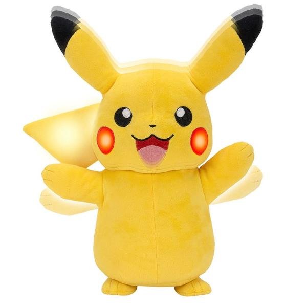 JASWAR POKEMON PLUSH POWER ACTION PIKACHU B/O - PKW4185