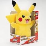 JASWAR POKEMON PLUSH POWER ACTION PIKACHU B/O - PKW4185